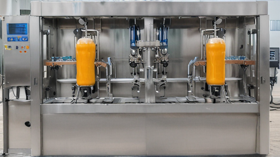 carbonated drink filling machine