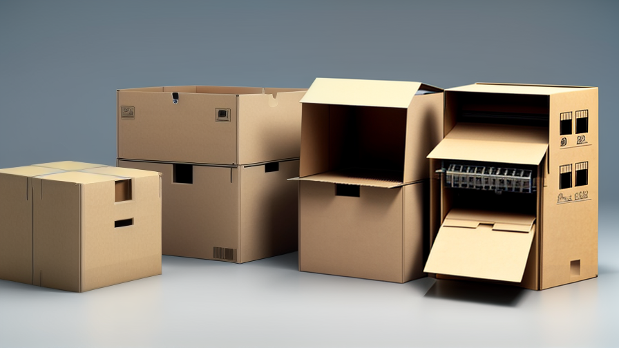 cardboard box maker machine