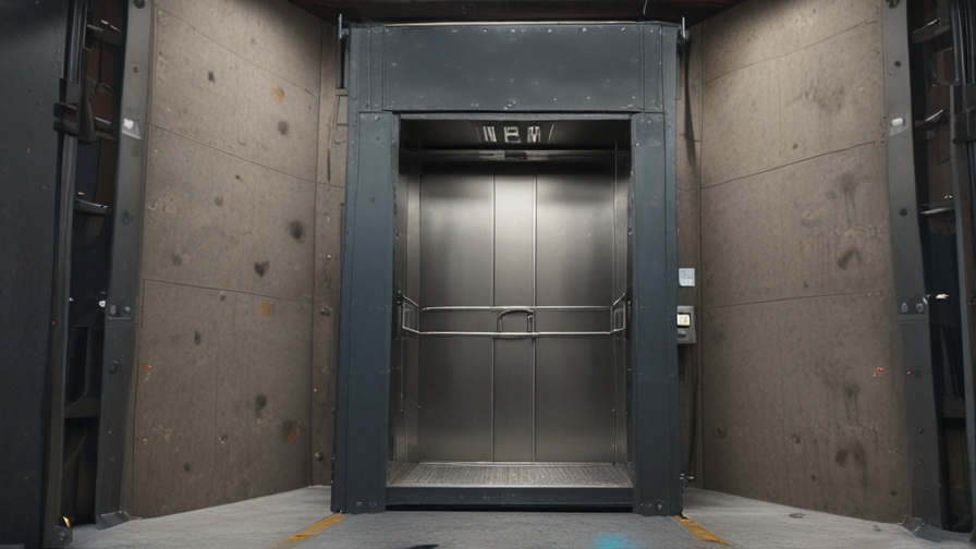 cargo elevator lift