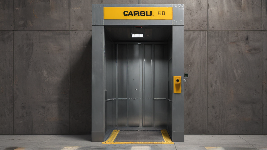 cargo elevator lift