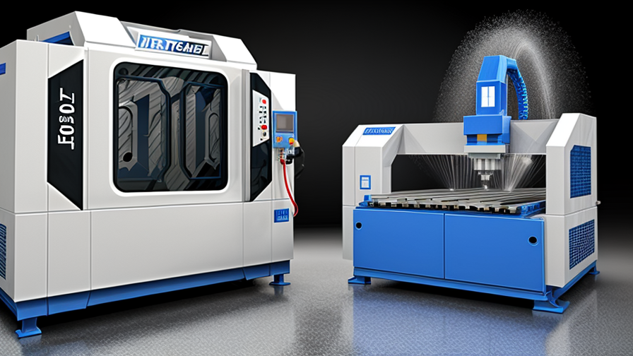cnc water jet cutting machine