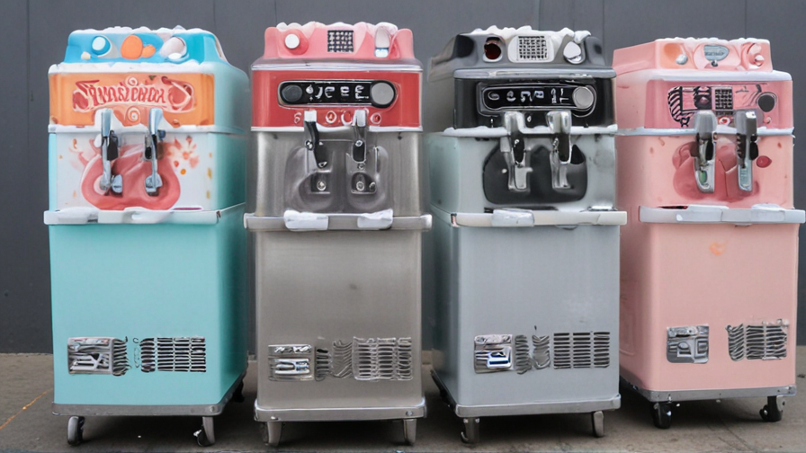 commercial hard ice cream machine