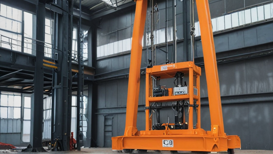 construction lift machine