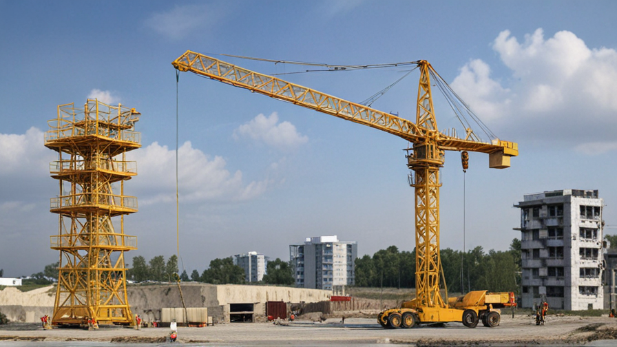 construction tower crane