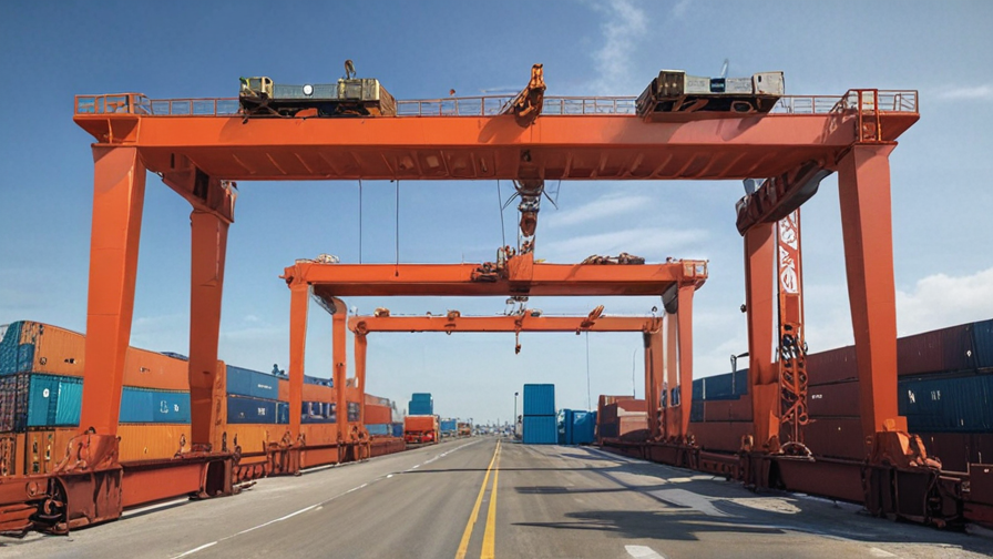container handling gantry crane