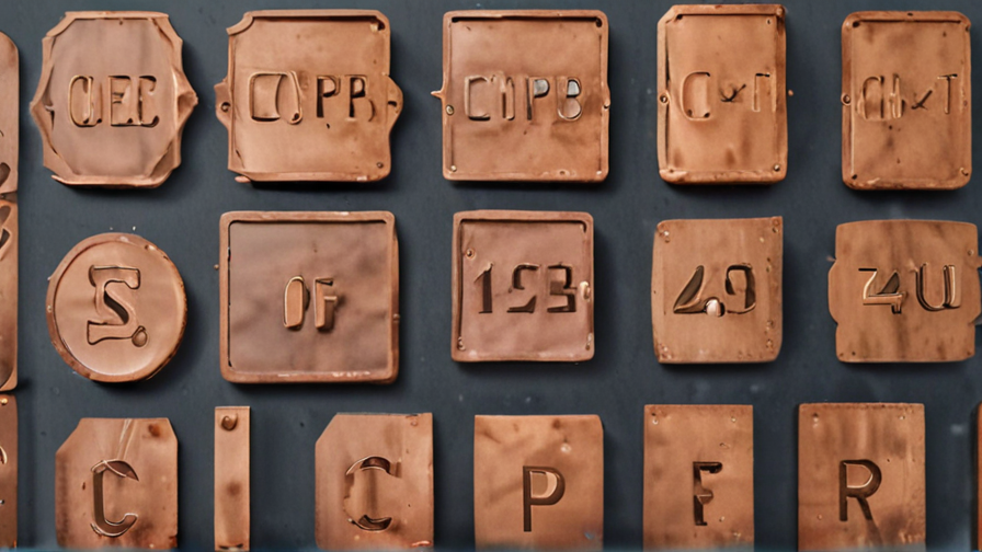 copper signage