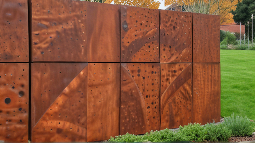 corten steel artwork