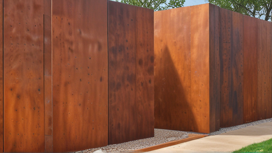 corten steel artwork