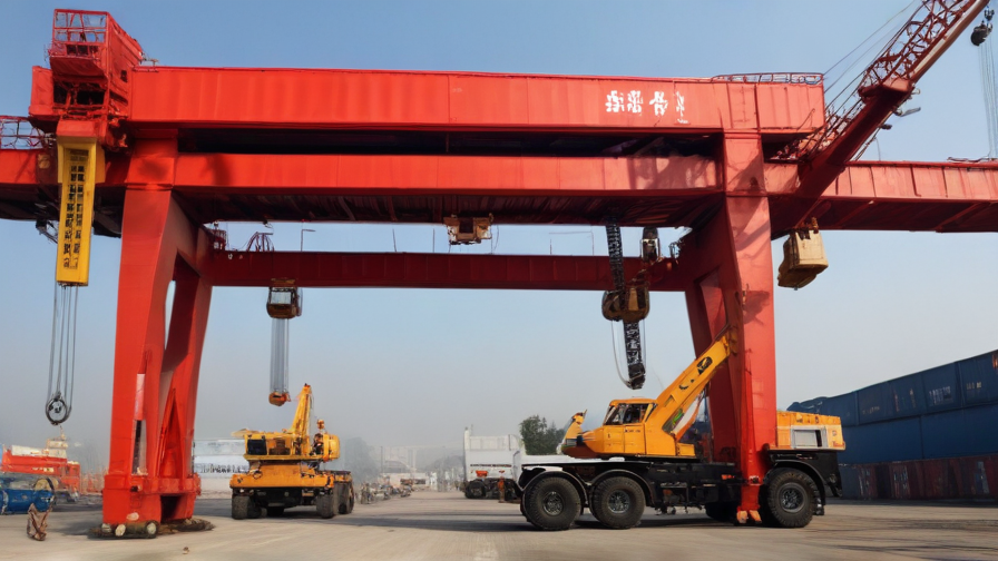 crane equipment and service