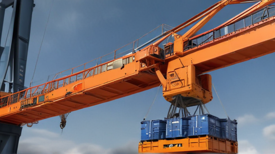 crane for lifting containers