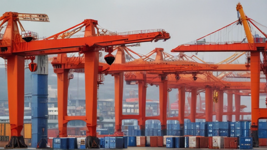crane for lifting containers