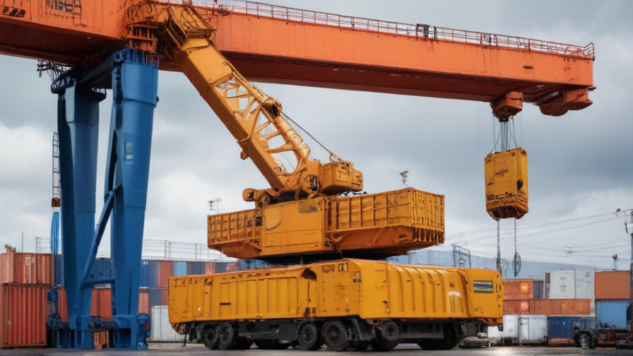 crane for lifting containers