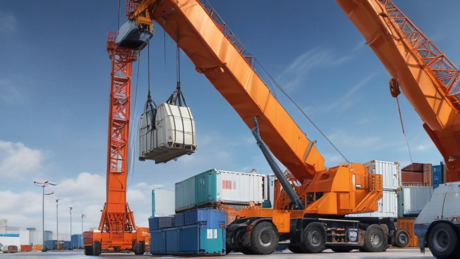 crane for lifting containers