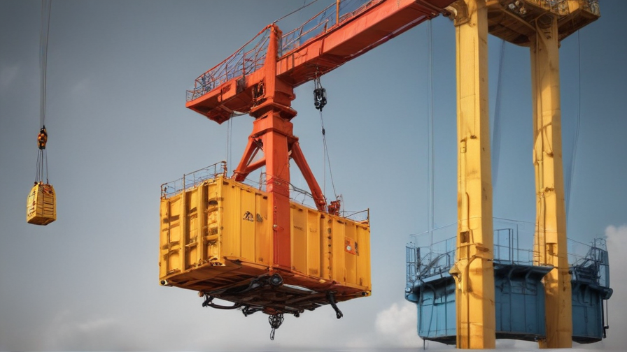 crane for lifting containers
