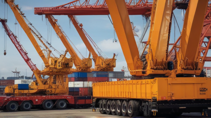 crane in port