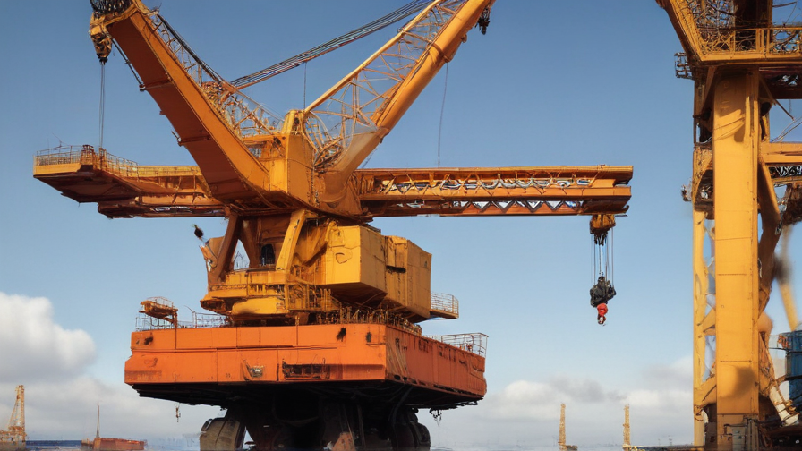 crane in port