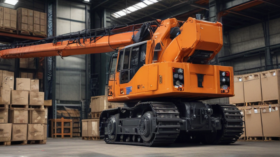crane in warehouse