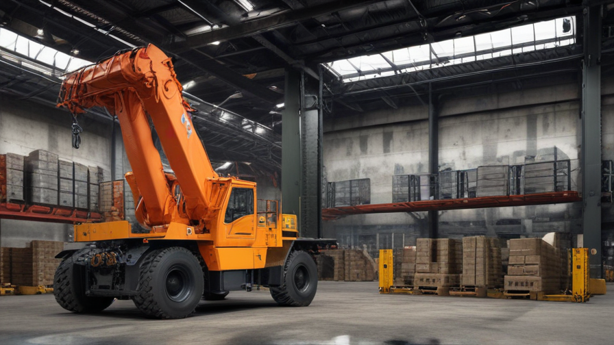crane in warehouse