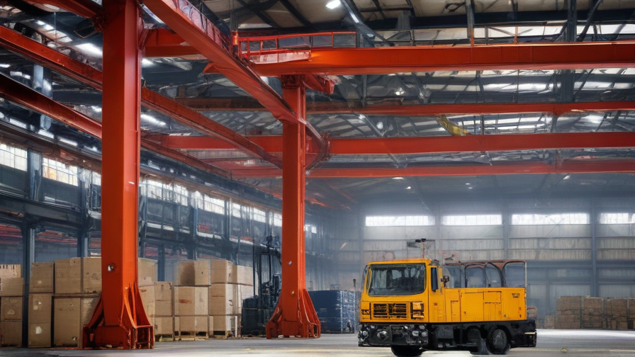 crane in warehouse