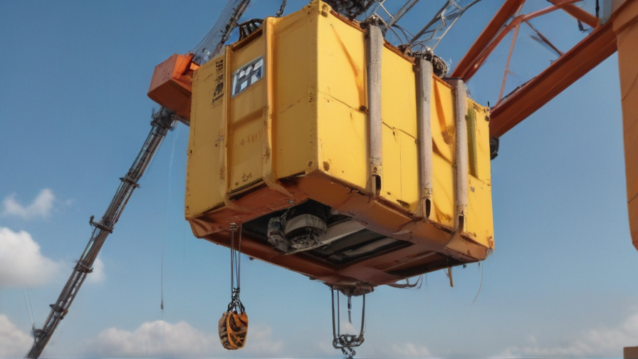 crane luffing