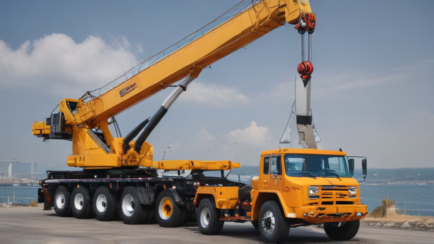 crane on wheels
