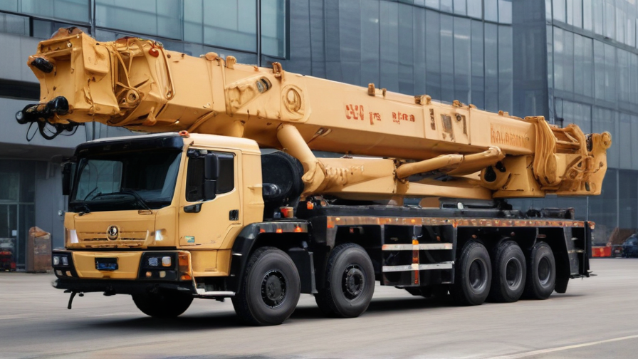 crane on wheels