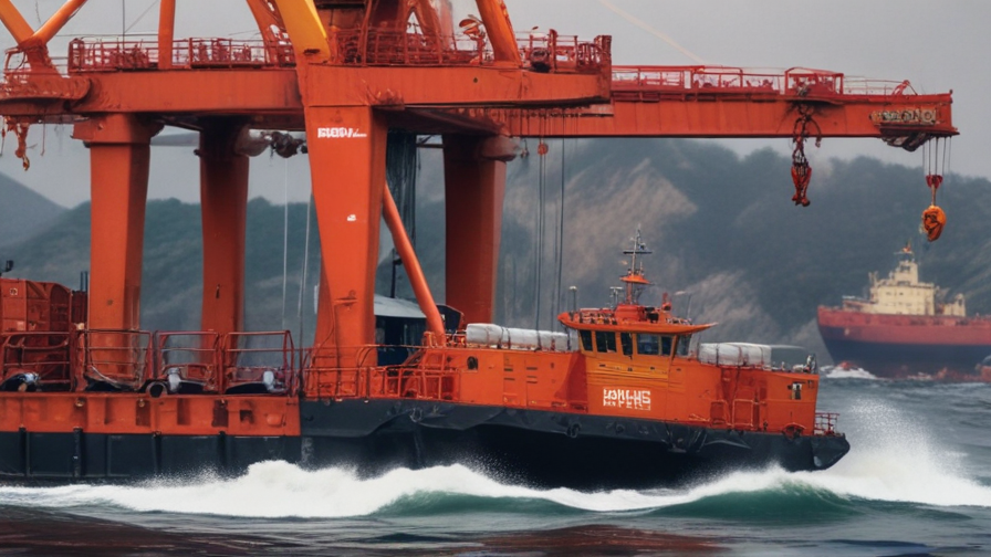 davit crane boat