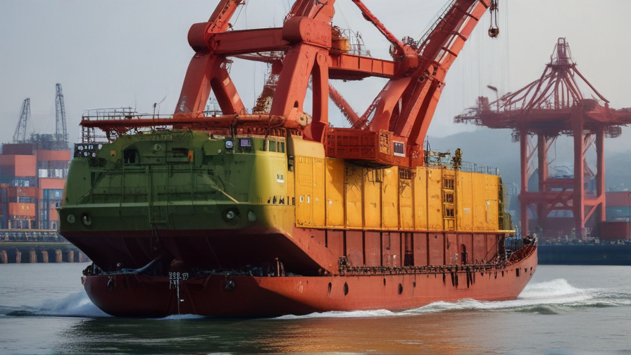 davit crane boat