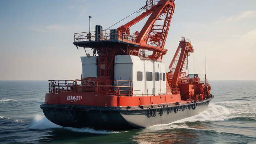 davit crane boat
