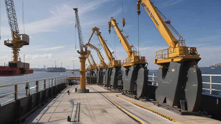 davits and cranes