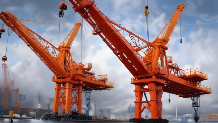 davits and cranes