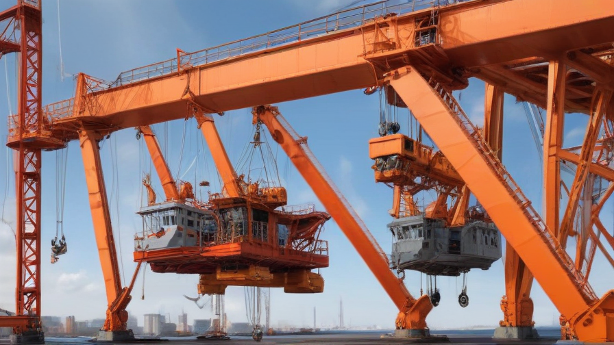 davits and cranes
