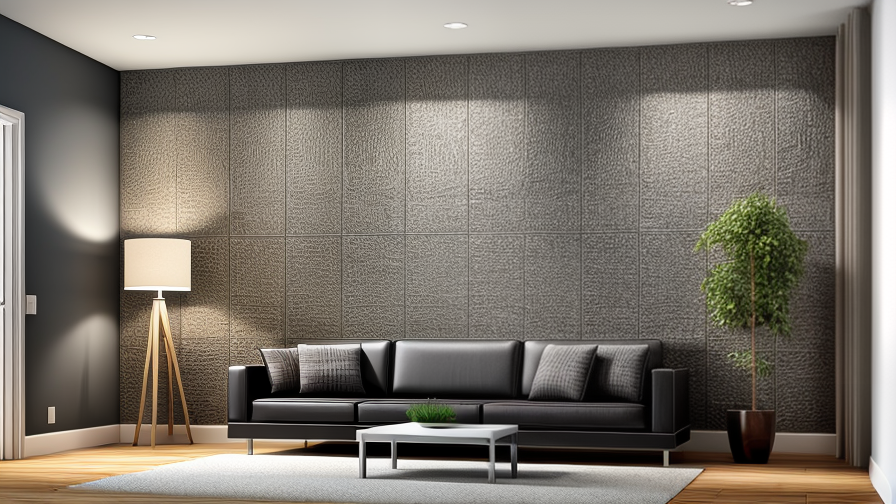 decorative sound absorbing wall panels