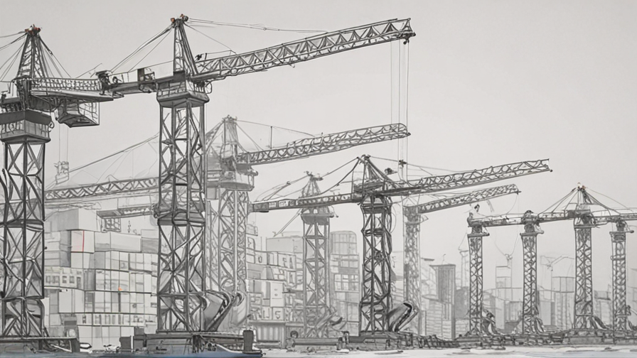 easy crane drawing