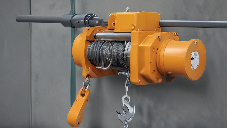 electric chain winch