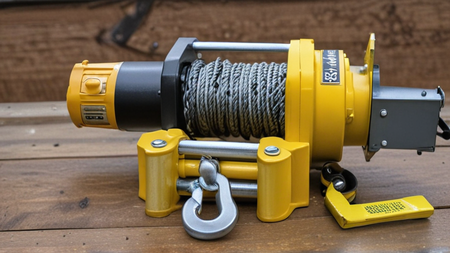 electric chain winch