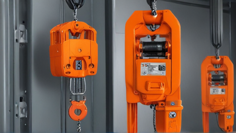 electric hoist pulley system
