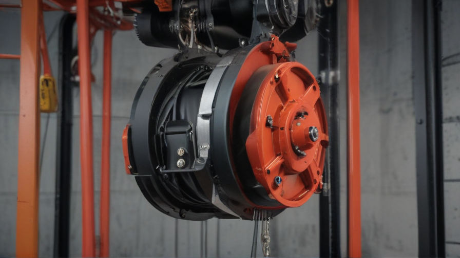 electric hoist pulley system