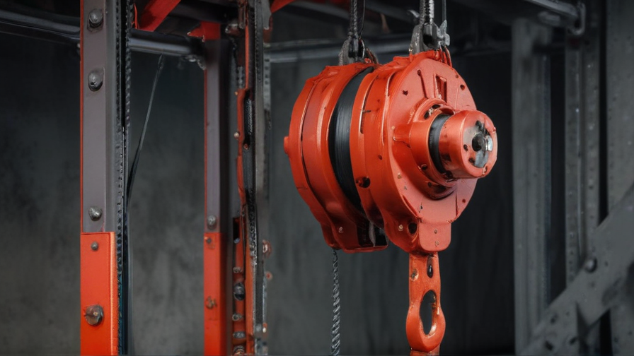 electric hoist pulley system