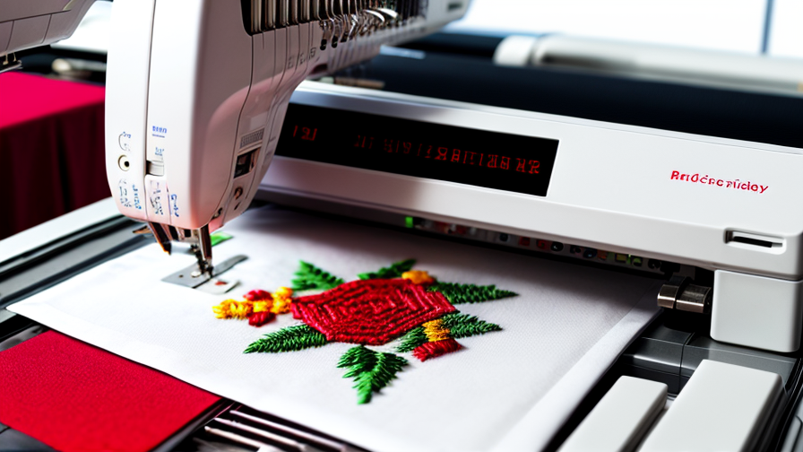 embroidery machine black friday