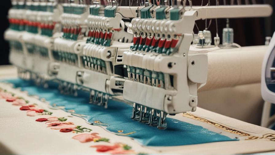 embroidery machine spotlight