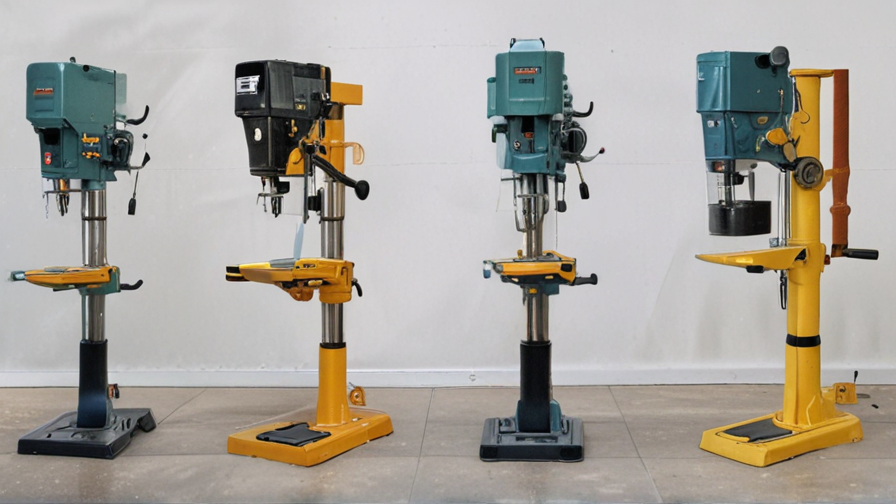 floor standing pillar drill