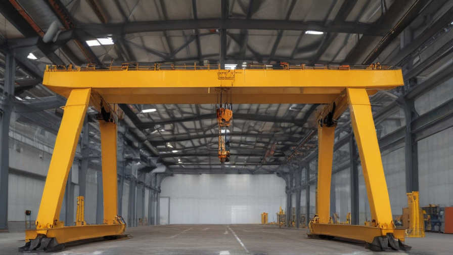 free standing bridge cranes