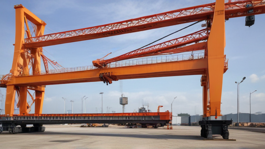 freestanding bridge cranes