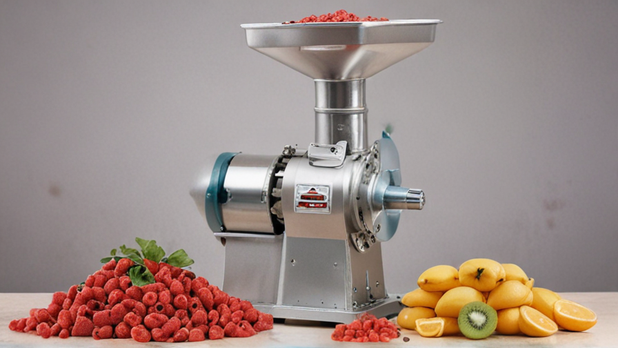 fruit grinding machine