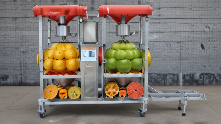 fruit pulping machine