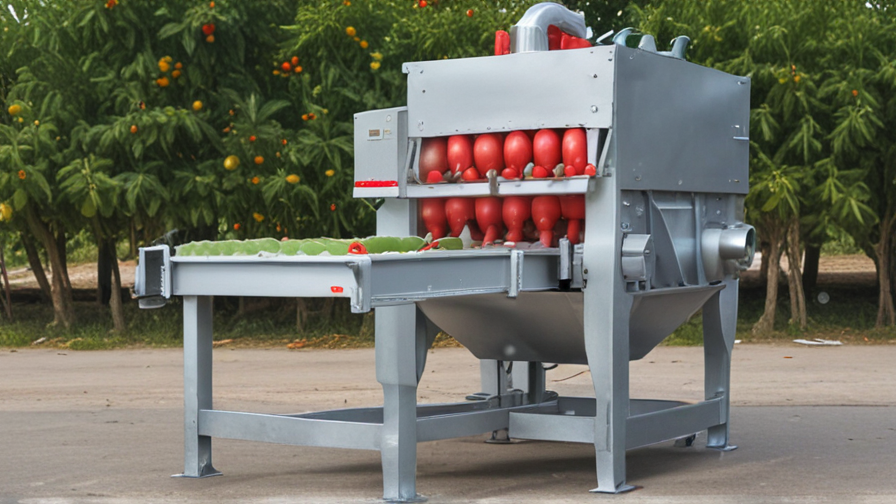 fruit pulping machine