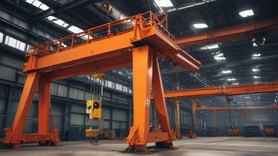 gantry crane and hoist