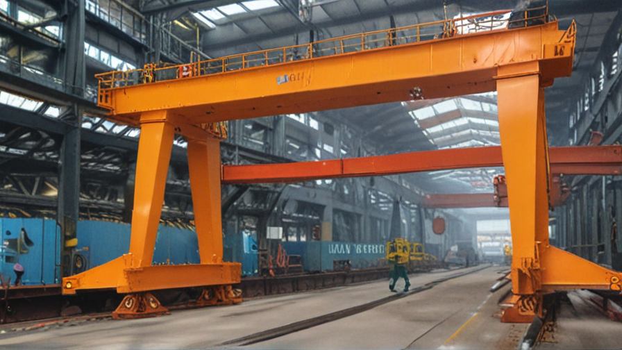 gantry crane on ship