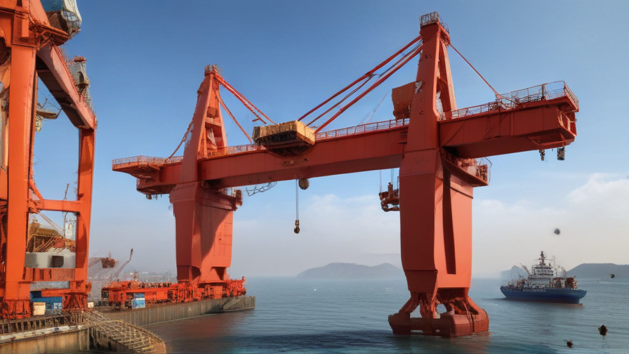 gantry crane on ship